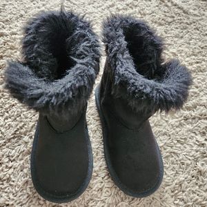 Children's Place Girls black boots